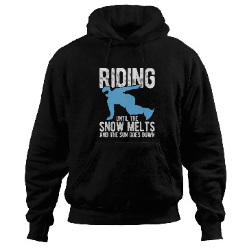Discover Skiing Ski Snowboarding For A Snowboarder 17 Hoodies