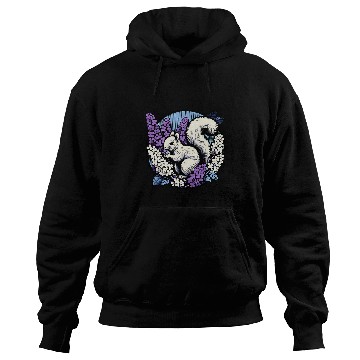 Discover Squirrel Pet Lilac Bush squirrel artwork hikers designs Hoodies