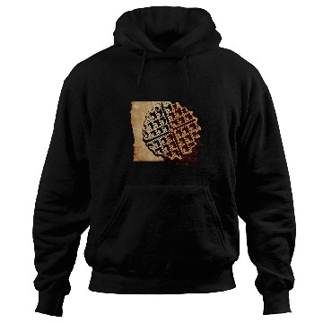 Discover Artsy Waffle Design Food Hobby Chef Gourmet Hoodies
