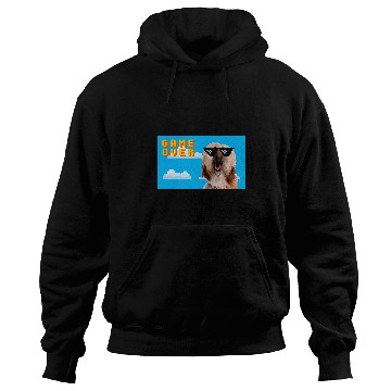 Discover 8Bit Game Over Afghan Hound 2 Hoodies