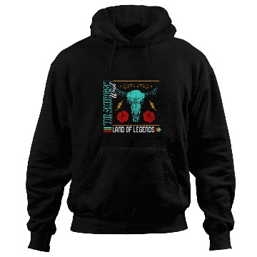 Discover Cow Lover American West Land Of Legends Cow Skull Cow Fan Gift Far Hoodies