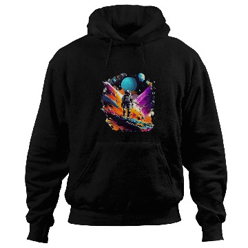 Discover Astronaut Exploring the Vastness of Space Hoodies