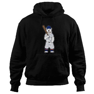 Discover Baseball Polar Bear Pete Hoodies