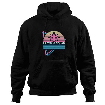 Discover Funny Entomology Entomologist Retro Ladybug Squad Hoodies