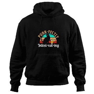 Discover Funny Tequila Drinking Cat Lover Salt Lime Bartender Drink 22 Hoodies