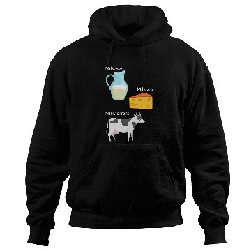 Discover Cow Lover Milk Cheese Cow Computer Nerd Geek Coder Funny Design Hoodies