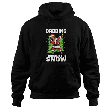 Discover Dabbings Through The Snow Rhodesian Ridgeback Christmas Dog Hoodies