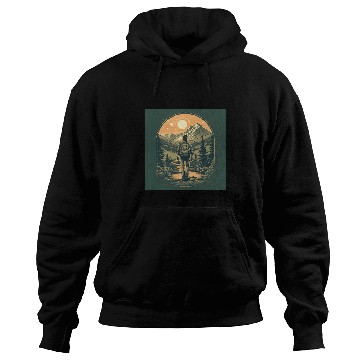 Discover Backpacking Hiking Wanderlust Camping Outdoors Hoodies