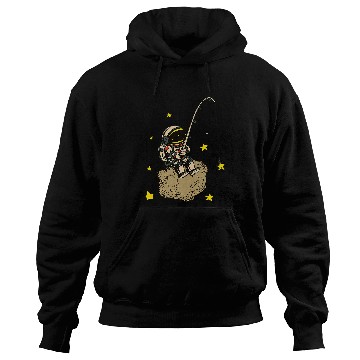Discover Astronaut Fishing Hoodies