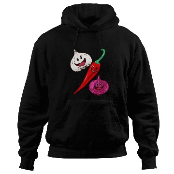 Discover Garlic pepper chili spices kitchen cooking amateur chef cook Hoodies