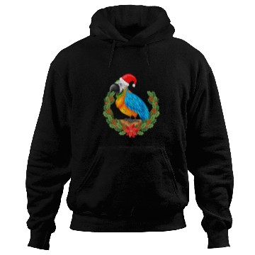 Discover Mistletoe Tropical Parrot Hawaiian Summer Christmas In July Hoodies