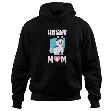 Discover Dog Husky Mom Hoodies