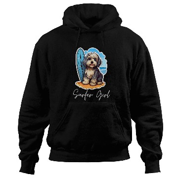 Discover Havanese Surfer Girl Hoodies