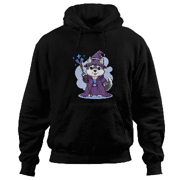 Discover Husky Wizard Funny Dog Magic 2 Hoodies