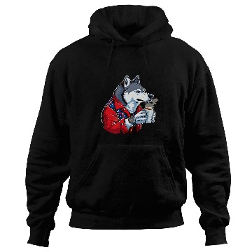 Discover Husky Coffee Funny Dog Beverage Hoodies