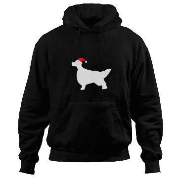 Discover English Setter Wearing Santa Hat Christmas Dog Hoodies