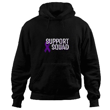 Discover Epilepsy Awareness Support Squad Hoodies