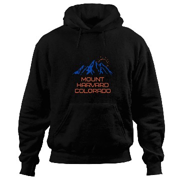 Discover Hiking Mount Harvard Colorado Mountain Climbing Tee For Men Hoodies