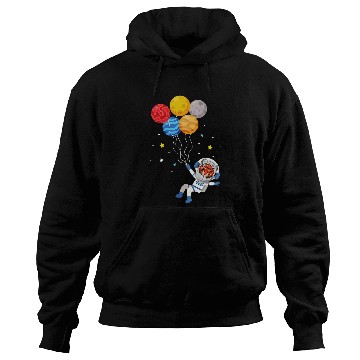 Discover Funny Cheetah Astronaut With Planets In Hand Hoodies