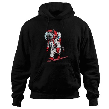 Discover French Bulldog Mars Funny Dog Astronaut Hoodies