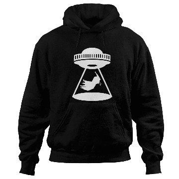 Discover Peacock Abduction Alien Spaceship Space 2Cute Funny Bird Hoodies