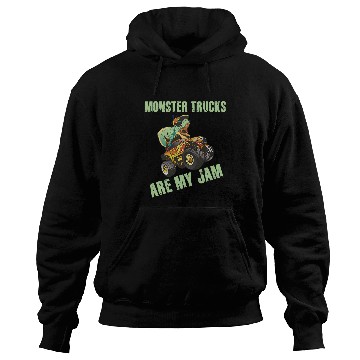 Discover Monster Trucks Are My Jam vintages Retro 215 Hoodies