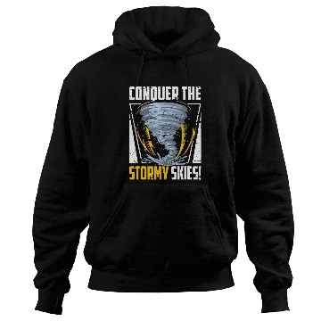 Discover Meteorologist Storm Chasing Storm Hunter Tornado Chaser Hoodies