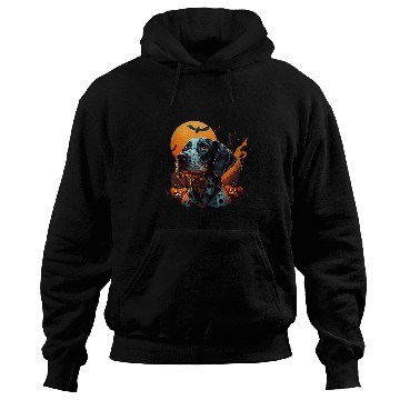 Discover Funny german shorthaired pointer Cute Halloween 1 Hoodies