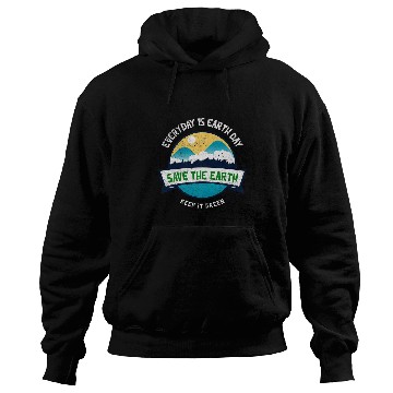 Discover Make Everyday Earth Day Saving Mother Earth Landscape Design Hoodies