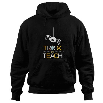 Discover Trick or Teach Teacher Halloween Party Creepy Spider Hoodies