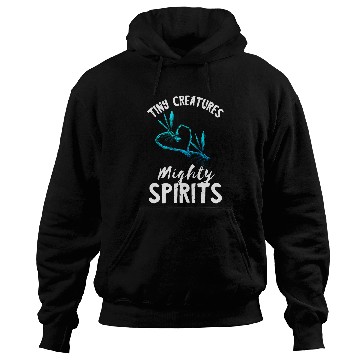 Discover Tiny Creatures Mighty Spirits Nature Insect Dragonfly Hoodies