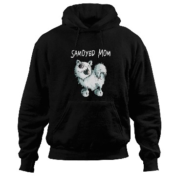 Discover Dog Samoyed Samojeden Mama Samoyed Gift for Dog Lovers Hoodies