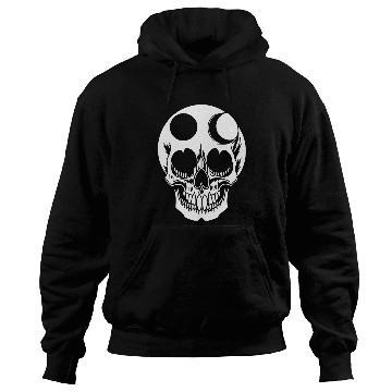 Discover Horror Skull Skull Art Skull Gothic Heavy Metal 2 Hoodies