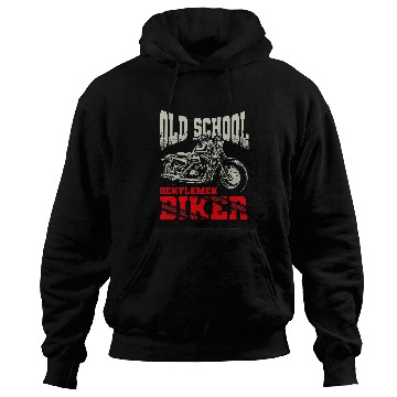 Discover Mens Old School Gentlemen Biker Motorcycle Hoodies