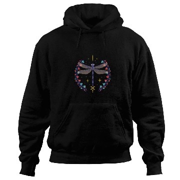 Discover Witchy Celestial Dragonfly Hoodies