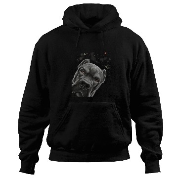 Discover Funny Curious Italian Mastiff Dog Cane Corso Hoodies
