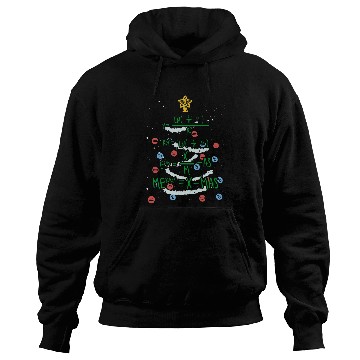 Discover Merry xmass Christmas Tree Lover Teaching Staff Math Students 24 Hoodies