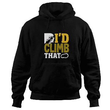 Discover Rock Climbing Climber Funny Id Climb That Hoodies