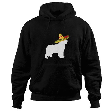 Discover Newfoundland Sombrero Cinco De Mayo Funny Dog Hoodies