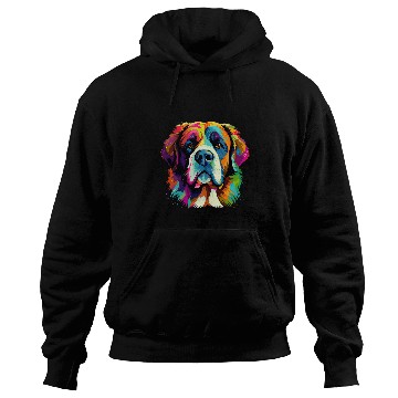 Discover Saint Bernard Dog Men Women Kids 5 Hoodies