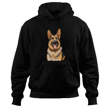 Discover German Shepherd Dog Breed cute Graphic Hoodies