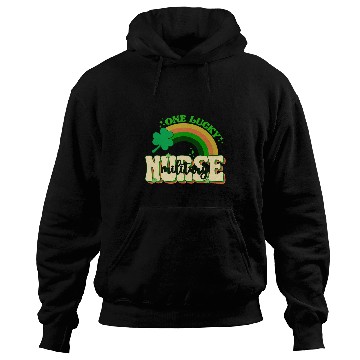 Discover Saint Patricks Day Military nurses One Lucky nurses 22 Hoodies