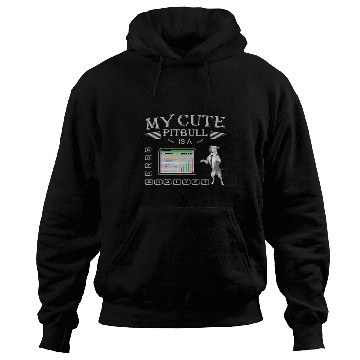 Discover Pitbull Data Analyst Unleashing Insights with Canine Charm Hoodies