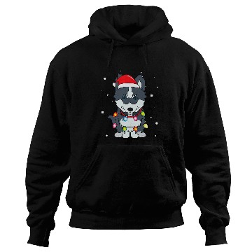 Discover Pomsky Lights Mom Dad Dog Gift Hoodies