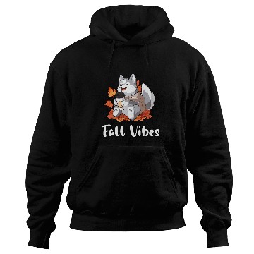 Discover Husky Fall Vibes Funny Dog Pumpkin Spice Latte Hoodies