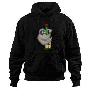 Discover Sloth Climbing Soju Bottle Hoodies