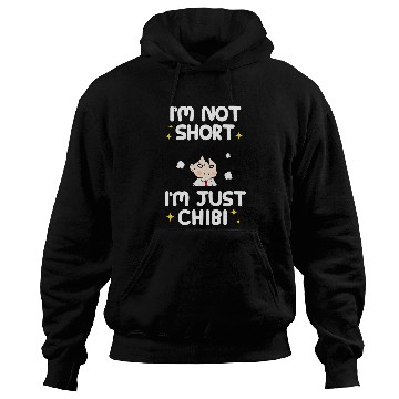 Discover Japanese Anime Gift Short Im Just Chibi Art Hoodies