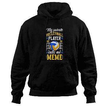 Discover My Favorite Volleyball Player Meme Volleyball Meme Hoodies