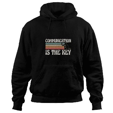 Discover Volleyball Communication Is Key Hoodies