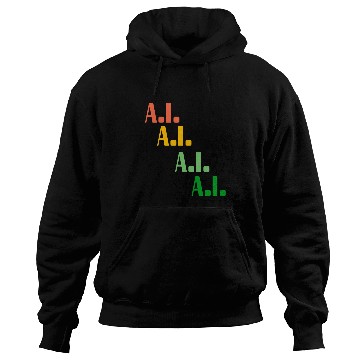 Discover Smilemoretees Fun Colorful Artificial Intelligence AI Art Hoodies